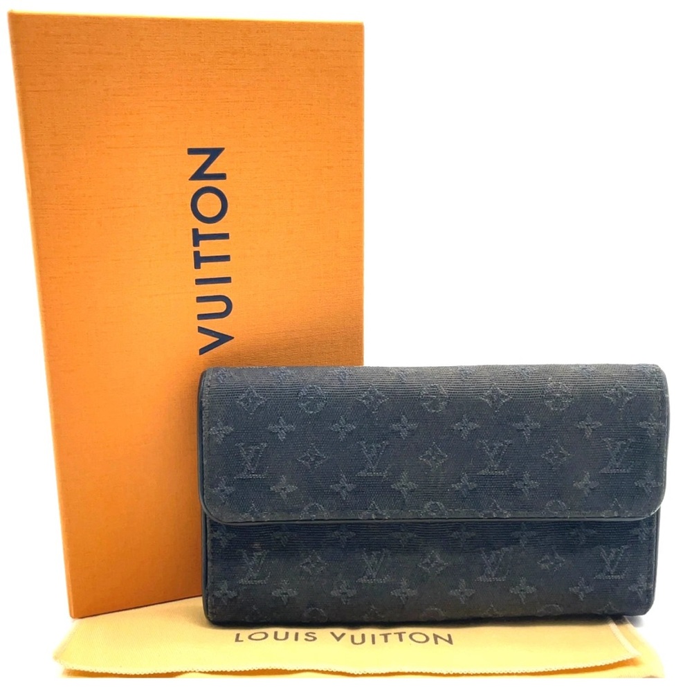 Louis Vuitton Monogram Mini Porte Tresor International Wallet with Box
